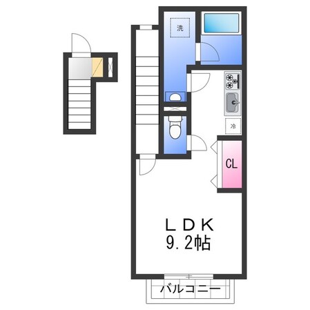 マノアレイの物件間取画像